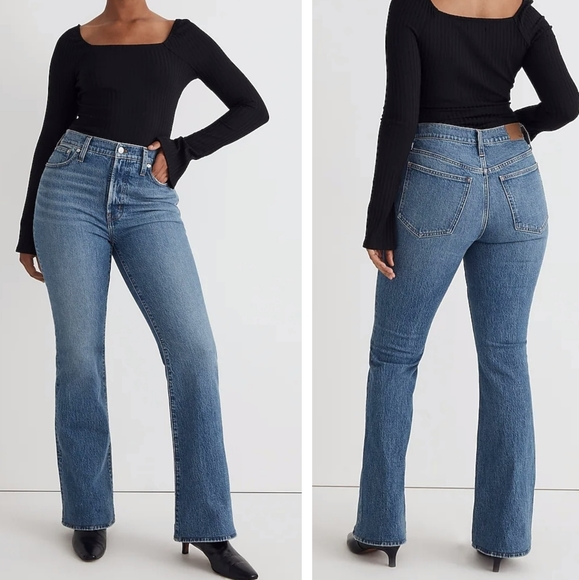 Madewell The Perfect Vintage Flare Jeans Size 32 - Picture 14 of 14